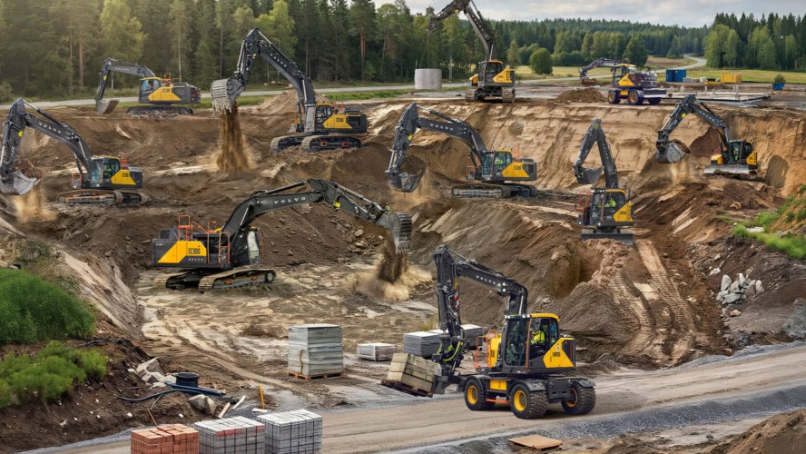 Test de nieuwste Volvo-machines op MATEXPO DEMO DAYS 2026