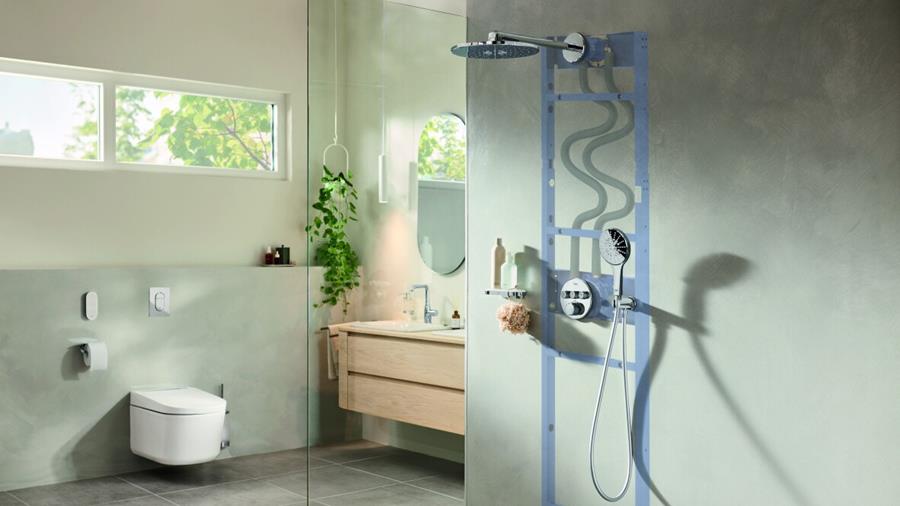 Kies voor de voordelen van een inbouw doucheframe