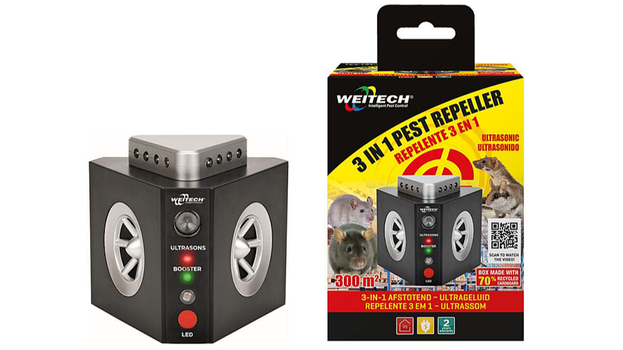 Weitech chasse les animaux indésirables sans poison