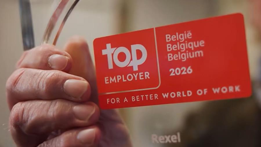 Rexel Belgium opnieuw erkend als Top Employer 2026