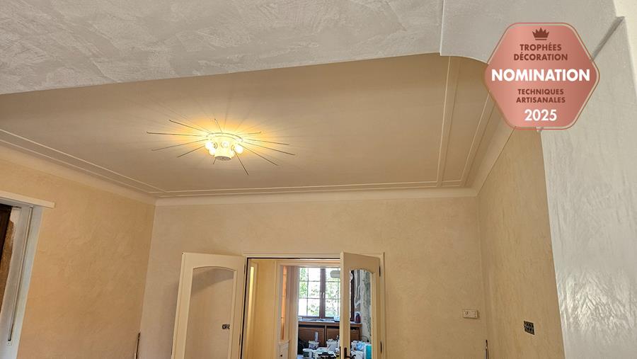 Le plâtre vénitien apporte élégance et profondeur