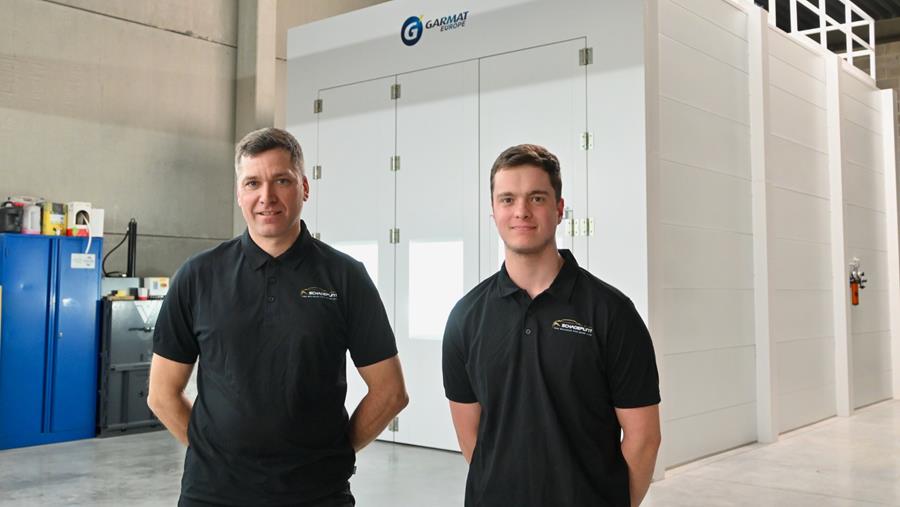 Garmat helpt jongensdroom van carrossier waarmaken