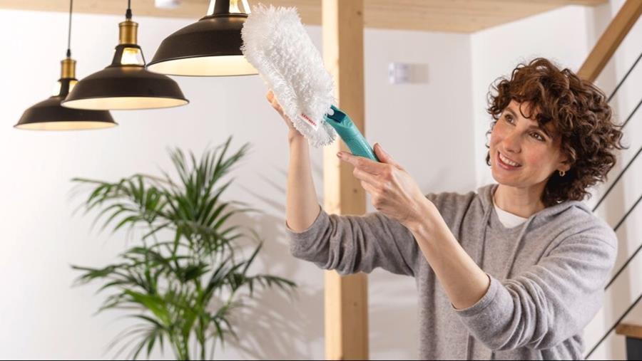 Slim poetsen begint in de winkel