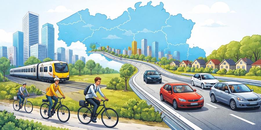 La voiture reste dominante dans les déplacements domicile-travail