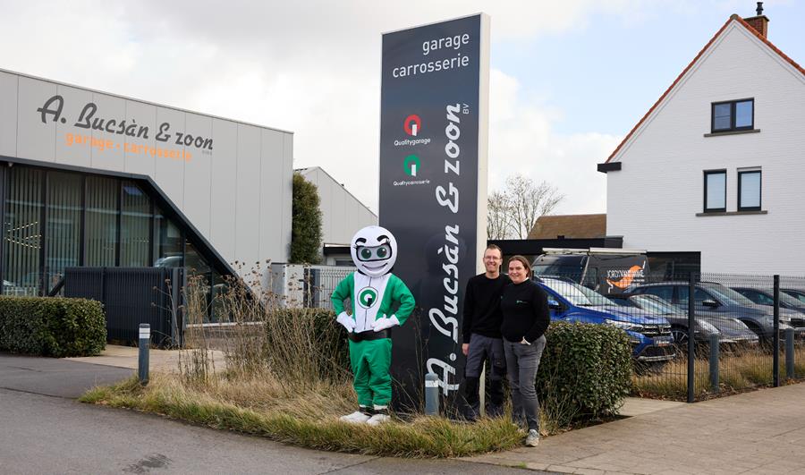 Qualitygarage en Qualitycarrosserie samen sterk in de huidige werkplaats