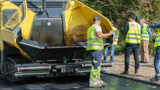 Experimenteel mengsel als toplaag voor Groenenborgerlaan