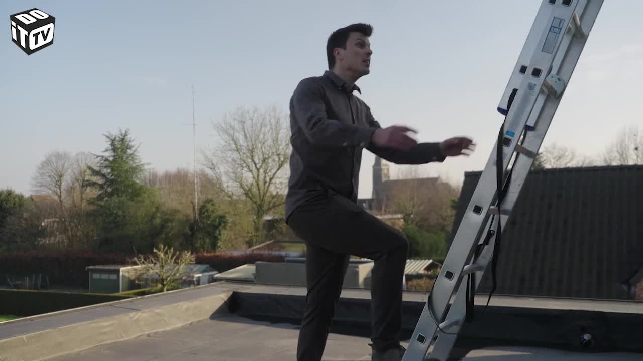 Voici comment Sander a posé lui-même sa toiture en EPDM